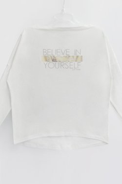 BLUZKA EVERY DAY ŚMIETANA