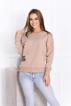BLUZA DAMSKA Z DŁUGIM REKAWEM LOLA