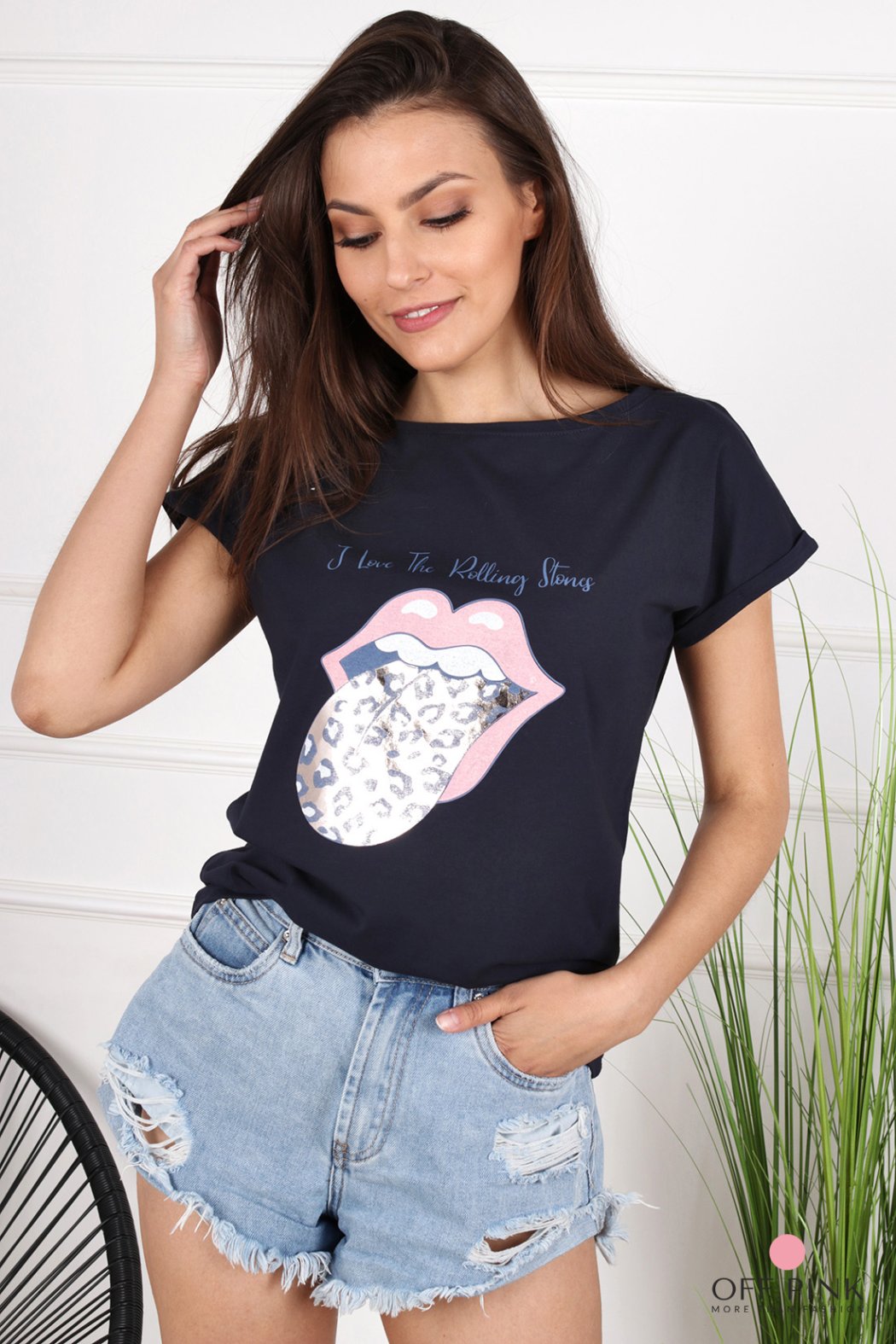 T-SHIRT DAMSKI Z NADRUKIEM...