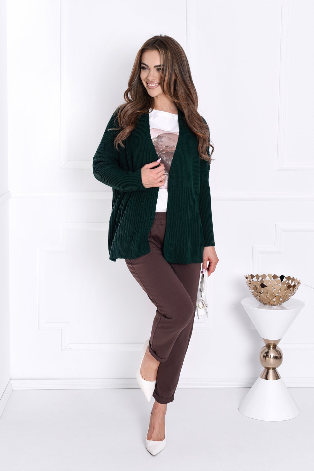 KARDIGAN DAMSKI OVERSIZE - GRACE