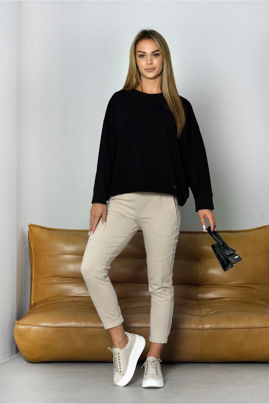 BLUZA DAMSKA OVERSIZE CLEA