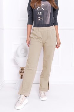 SPODNIE DAMSKIE Z SZEROKIMI NOGAWKAMI MADDALENA