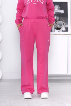 SPODNIE DAMSKIE Z SZEROKIMI NOGAWKAMI - JOSEFINE