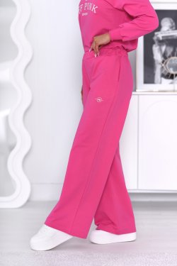 SPODNIE DAMSKIE Z SZEROKIMI NOGAWKAMI - JOSEFINE