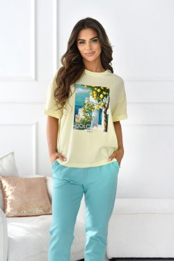T-SHIRT DAMSKI AMALFI