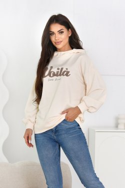 BLUZA DAMSKA Z KAPTUREM ROSARINO