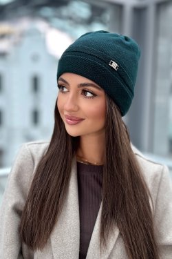 CZAPKA DAMSKA Z WEŁNY MERINO P079