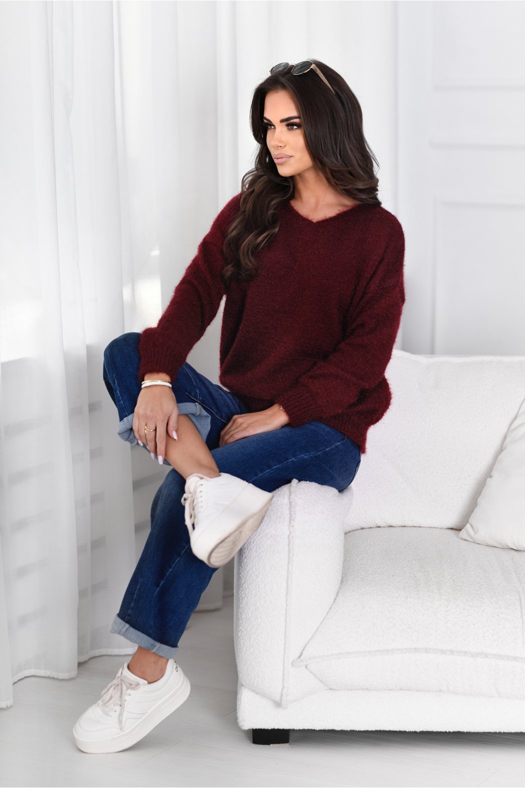 SWETER DAMSKI OVERSIZE GIA