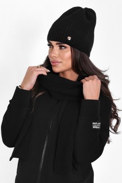 CZAPKA DAMSKA Z DODATKIEM WEŁNY P095