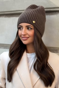 CZAPKA DAMSKA Z DODATKIEM WEŁNY P095