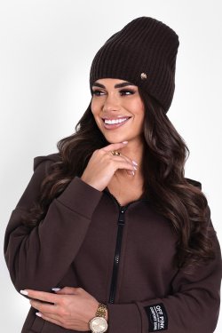 CZAPKA DAMSKA Z DODATKIEM WEŁNY P095