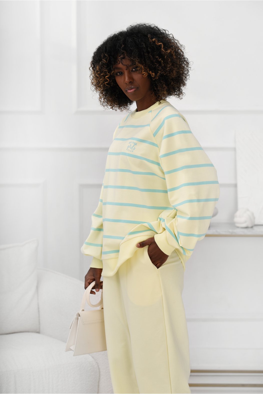 BAWEŁNIANA BLUZA W PASKI VELIA