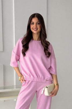 BLUZKA DAMSKA Z MIĘKKIEJ DZIANINY MASEŁKO - NURIE