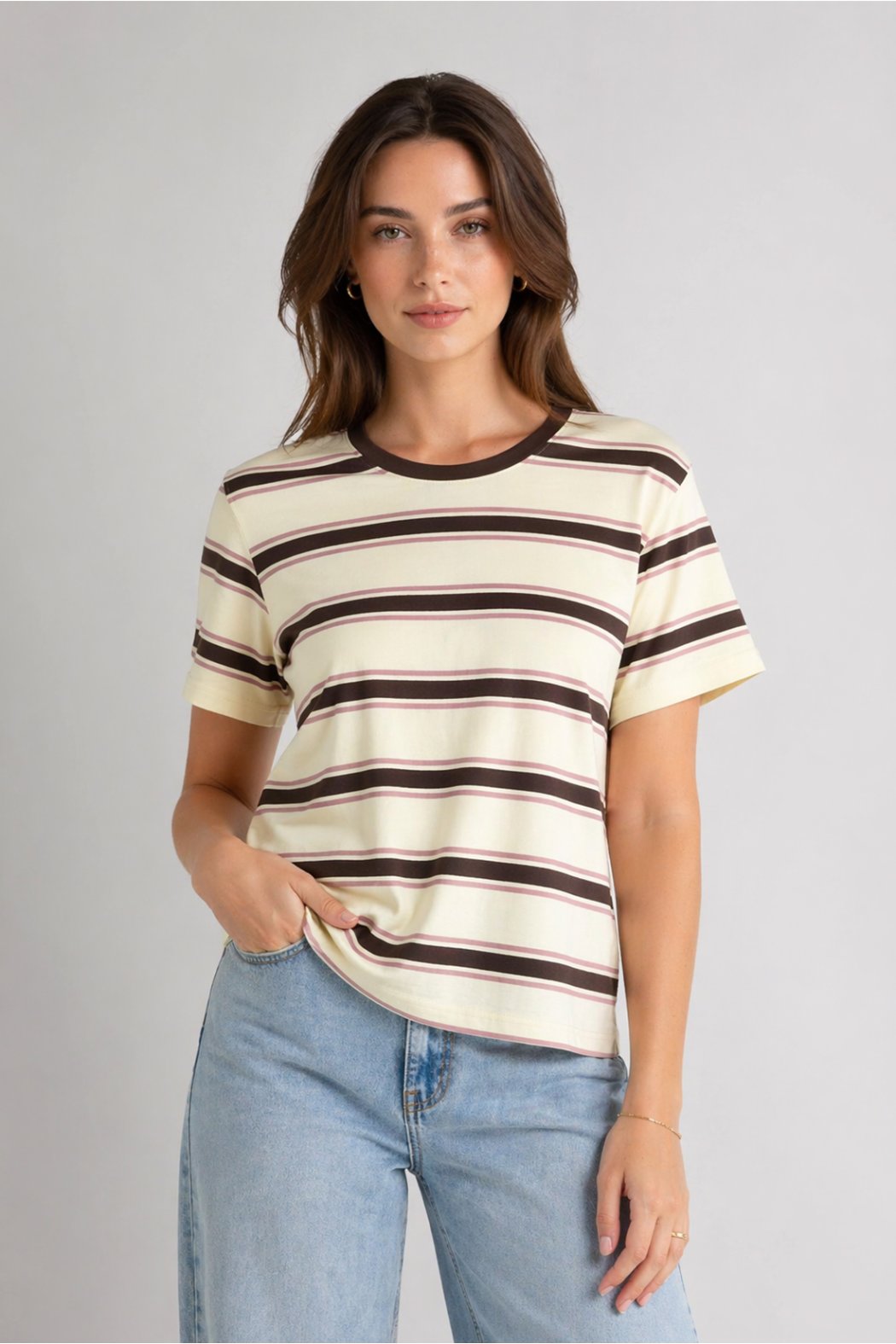 BAWEŁNIANY T-SHIRT DAMSKI XOLA