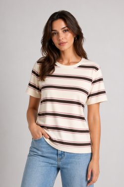 BAWEŁNIANY T-SHIRT DAMSKI XOLA