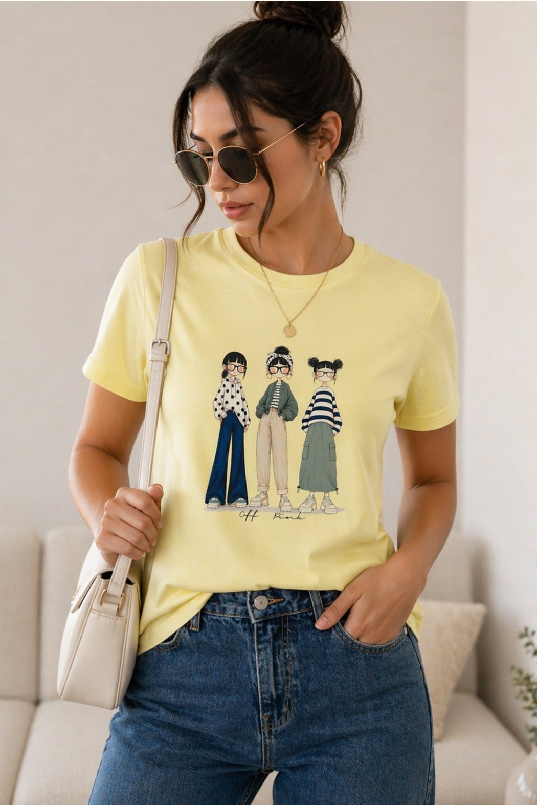 BAWEŁNIANY T-SHIRT Z...