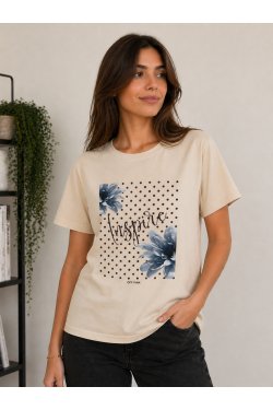 T-SHIRT Z NADRUKIEM BLISS
