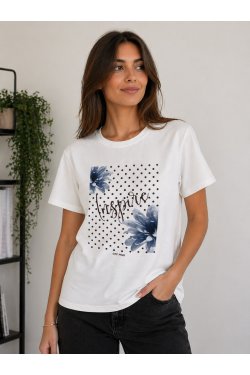 T-SHIRT Z NADRUKIEM BLISS