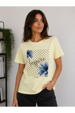 T-SHIRT Z NADRUKIEM BLISS