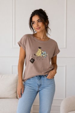 BLUZKA Z NADRUKIEM CHICCA