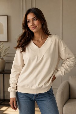 BLUZA Z DEKOLTEM VIOLETTE