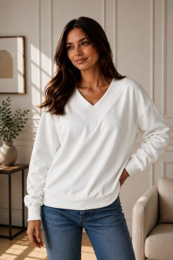 BLUZA Z DEKOLTEM VIOLETTE