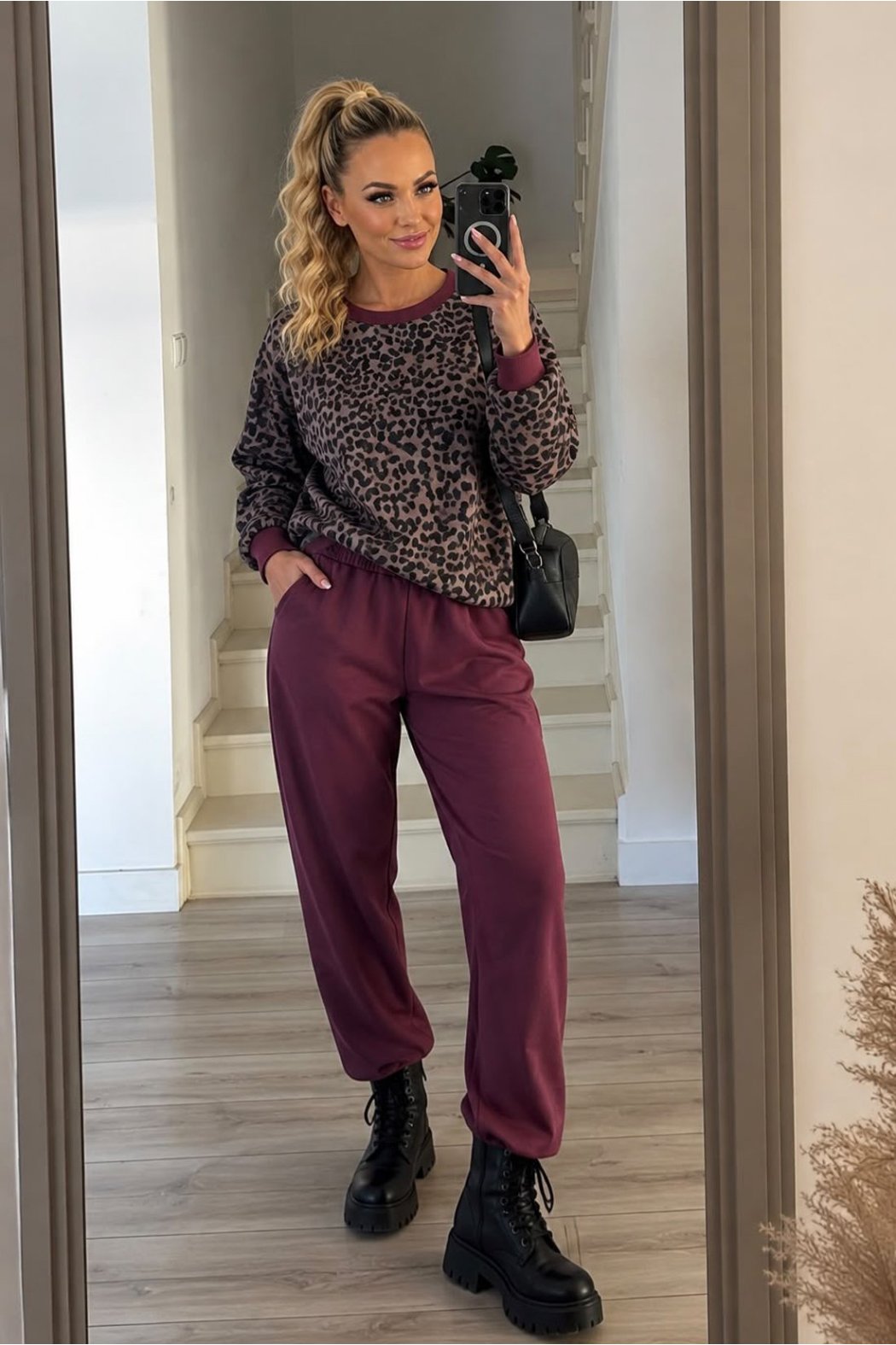 BLUZA DAMSKA W PANTERKĘ YSABEL