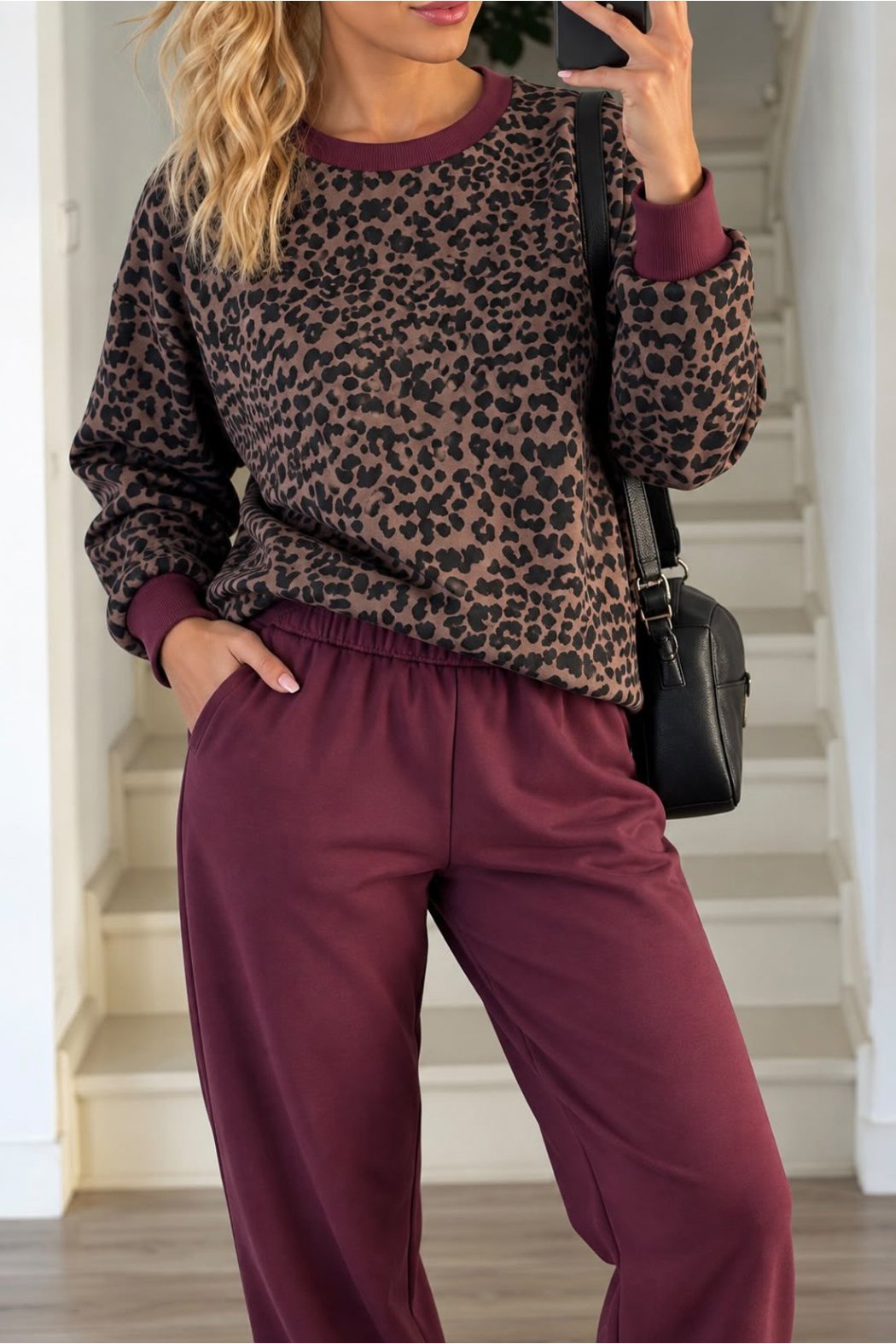 BLUZA DAMSKA W PANTERKĘ YSABEL