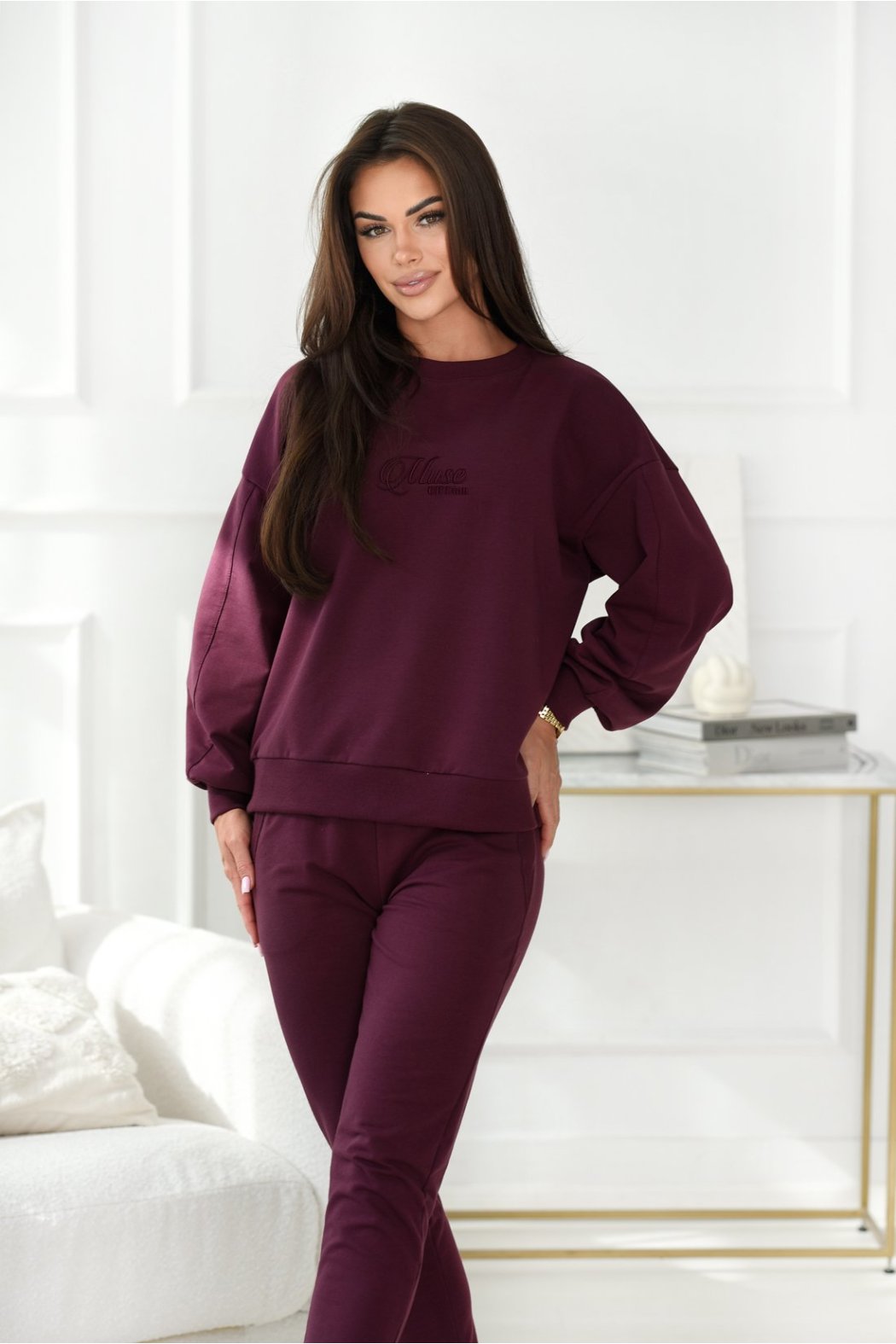 BLUZA DAMSKA Z HAFTEM LUZ