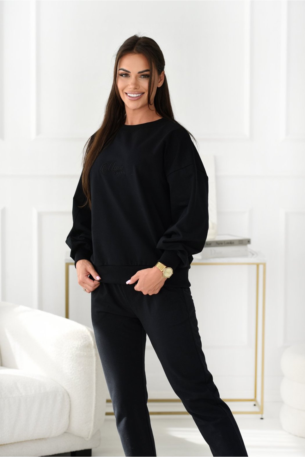 BLUZA DAMSKA Z HAFTEM LUZ