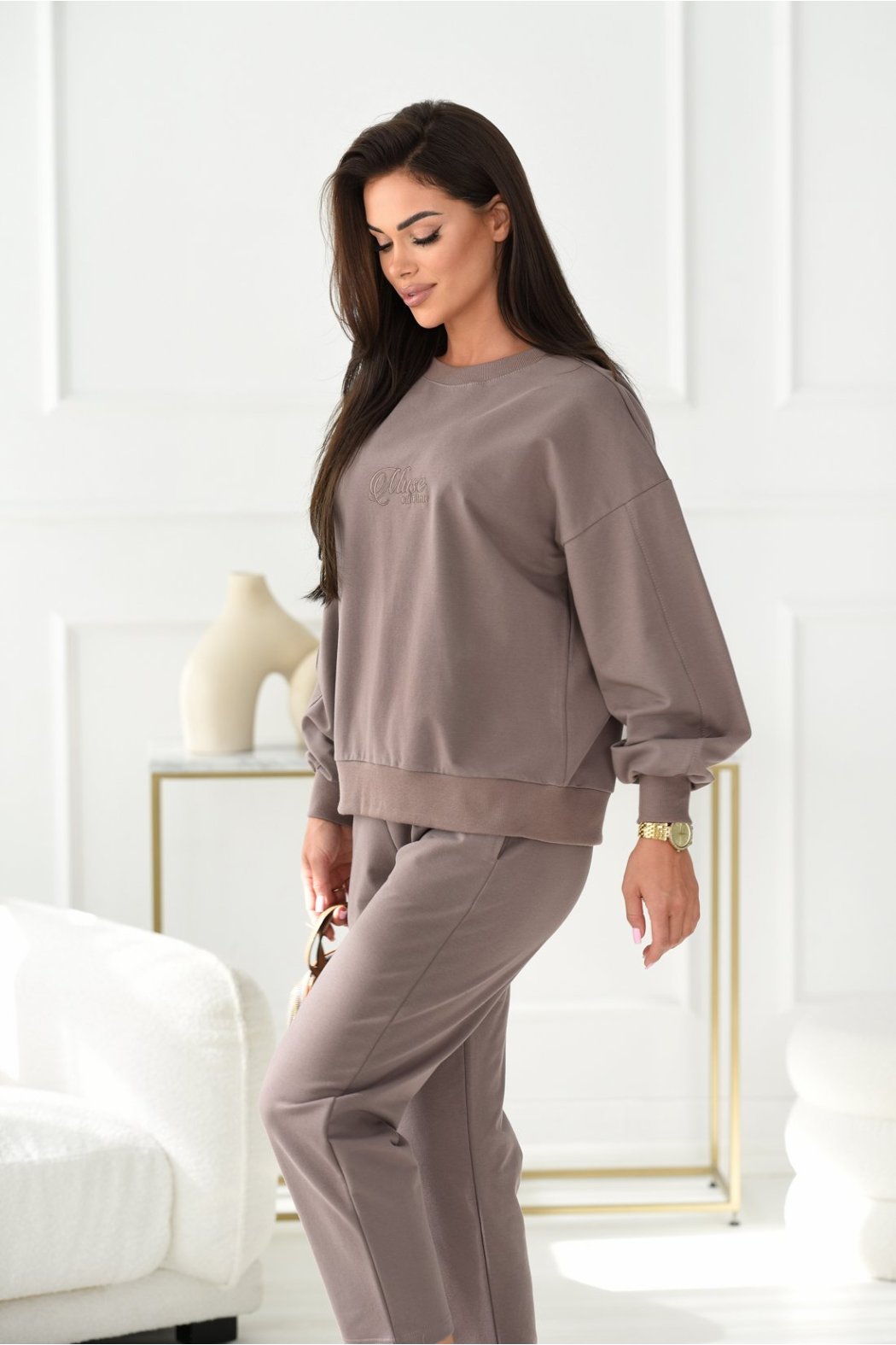 BLUZA DAMSKA Z HAFTEM LUZ